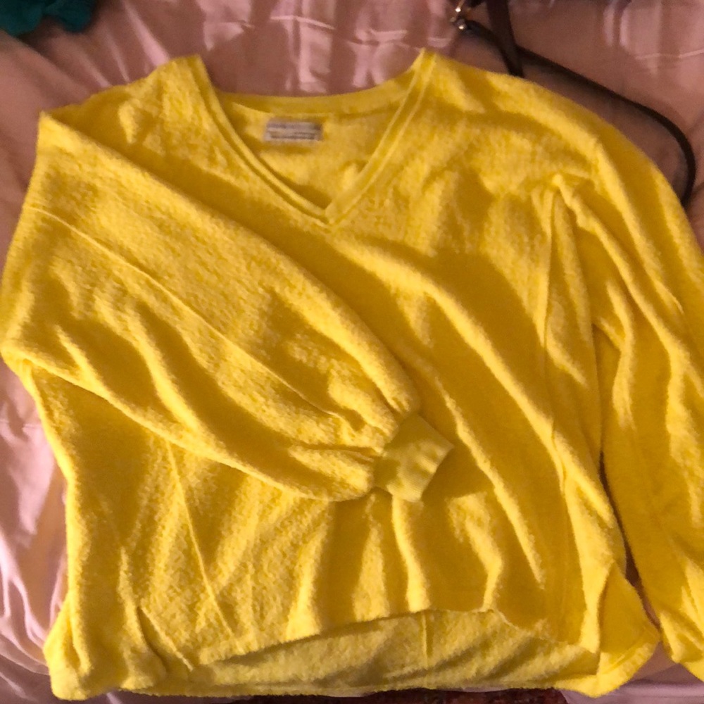 Urban Outfitters yellow sweater